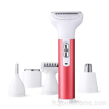 Rasoir électrique pour femme Hommes Rasoir Tableur Body Hair Dépitair les jambes et les aisselles rechargeables sans douleur Facile à utiliser Shaver